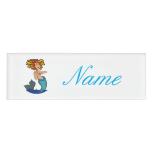 Badge D'identification Tonnerre de la sirène rouge