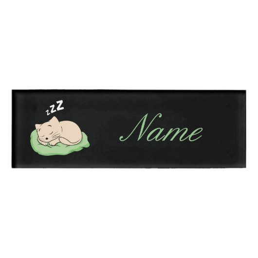 Badge D'identification Tonnerre en sommeil (Devant)