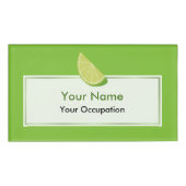 Badge D'identification Tranches de chaux (Devant)