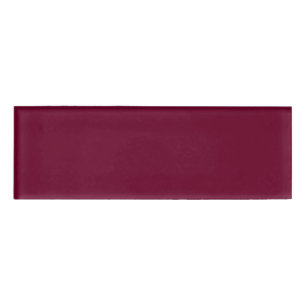 Badge D'identification Trend Color Dark Burgundy - Nom Balise