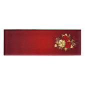 Badge D'identification Trois Roses de bijoux (Devant)