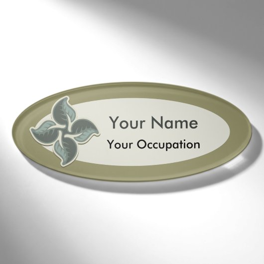 Badge D'identification Tuile déco 3 (Devant)