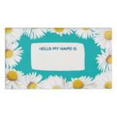 Badge D'identification Turquoise Daisy (Devant)