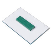 Badge D'identification un arrière - plan bleu avec un chat noir et blanc (Dos)