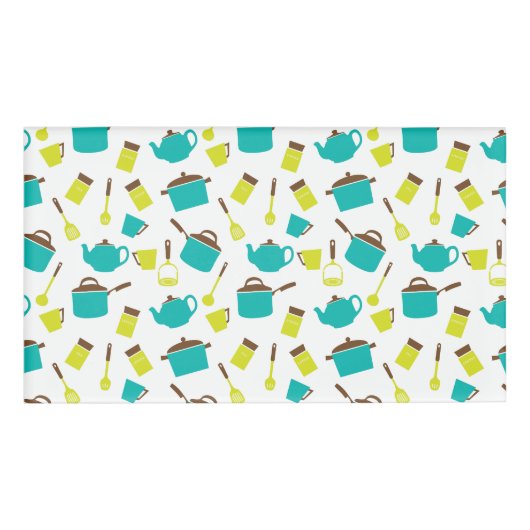 Badge D'identification Ustensiles de cuisine, Vaisselle, Couverts, Articl (Devant)