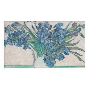 Badge D'identification Van Gogh Iris Vase Peinture Impressionnisme