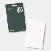 Badge d'identification Veeshift (Avant & arrière)