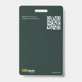 Badge d'identification Veeshift 