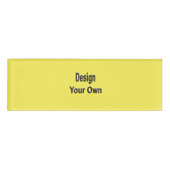 Badge D'identification Vide (Devant)