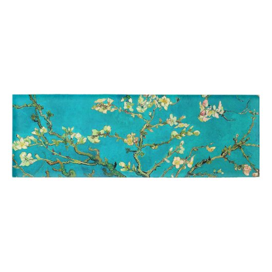 Badge D'identification Vincent Van Gogh Blossoming Almond Tree Floral Art (Devant)