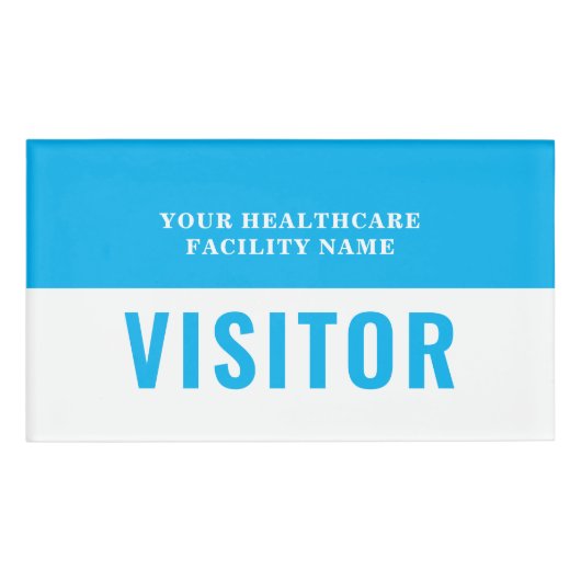 Badge D'identification Votre compagnie de soins de santé - Carte d'identi (Devant)