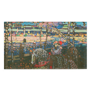 Badge D'identification Wassily Kandinsky Le Couple à Cheval Art Russe