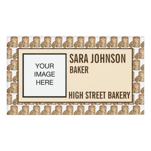 Badge D'identification Welshcakes Welshcakes Bakestones UK British Food (Devant)