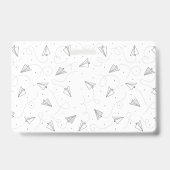 Badge d'identité de l'élève de l'école d'accueil | (Dos)