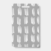 Badge d'identité de l'élève de l'école d'accueil | (Arrière)