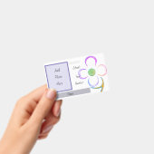 Badge d'identité de l'élève de l'école d'accueil (À main)