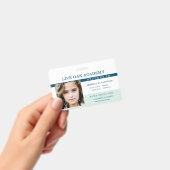 Badge d'identité de l'élève de l'école d'accueil | (À main)