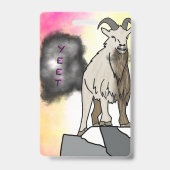 Badge d'identité de récidiviste Camedian (Arrière)