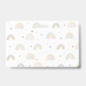 Badge d'identité étudiant scolaire à domicile | Ro (Arrière)