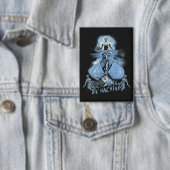 Badge Dieu est dans la machine - Techno-Dystopian Design (Insitu)