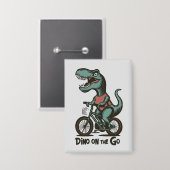 Badge Dino en vadrouille (Recto/Verso)