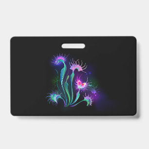 Badge Dionaea piège lumineux