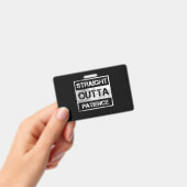 Badge Directement de la patience drôle 8 (Manuel / portable)