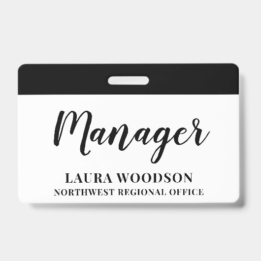 Badge Directeur  (Avant)