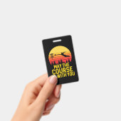 Badge Disc Golf Avec Toi (Manuel / portable)