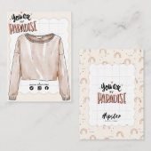 Badge Display Kaart Visitekaartje (Voorkant / Achterkant)