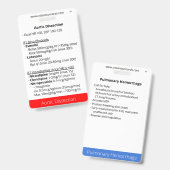 Badge Dissection aortique et hémorragie pulmonaire  (Avant & arrière)