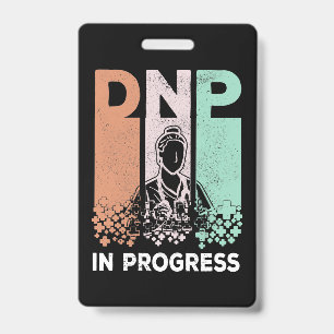 Badge DNP en cours - École et formation d'infirmières
