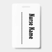 Badge DNP en cours - École et formation en soins infirmi (Arrière)