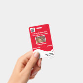 Badge DO-IT-YOURSELF carte d'identité de l'employé vague (Manuel / portable)