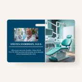 Badge Docteur | Matériel de bureau dentaire (Devant)