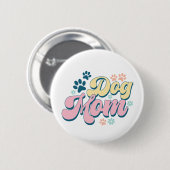 Badge 'Dog Mom' (Devant & derrière)