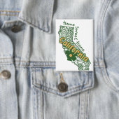 Badge Doodles floraux de Californie (Insitu)