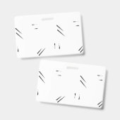 Badge Dot, Dove Grey (Avant & arrière)