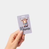Badge Douce vache d'hiver (Manuel / portable)