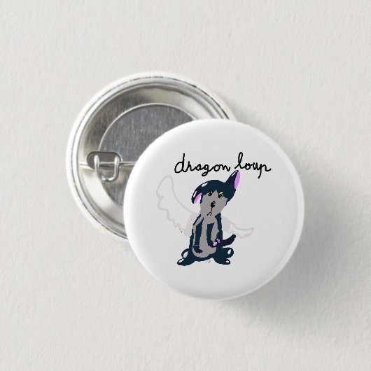 Badge Dragon Loup (Devant & derrière)