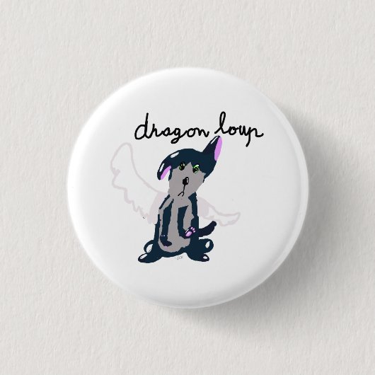 Badge Dragon Loup (Devant)