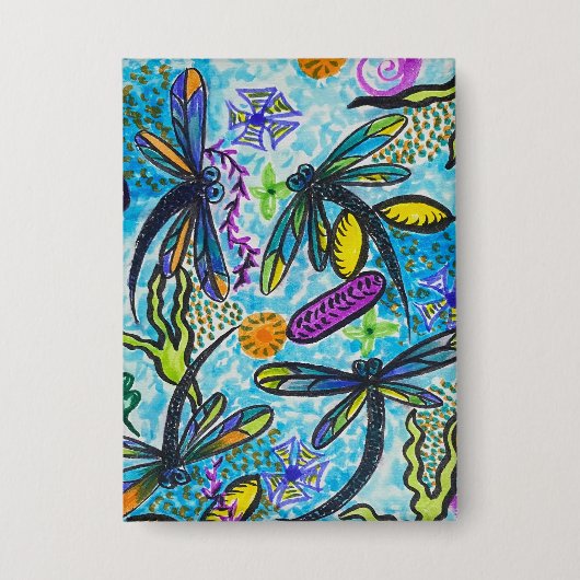 Badge Dragonfly Fantasy  (Recto)