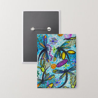 Badge Dragonfly Fantasy