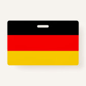 Badge Drapeau allemand (Dos)