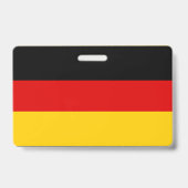 Badge Drapeau allemand (Arrière)