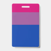 Badge Drapeau Bisexuel (Arrière)