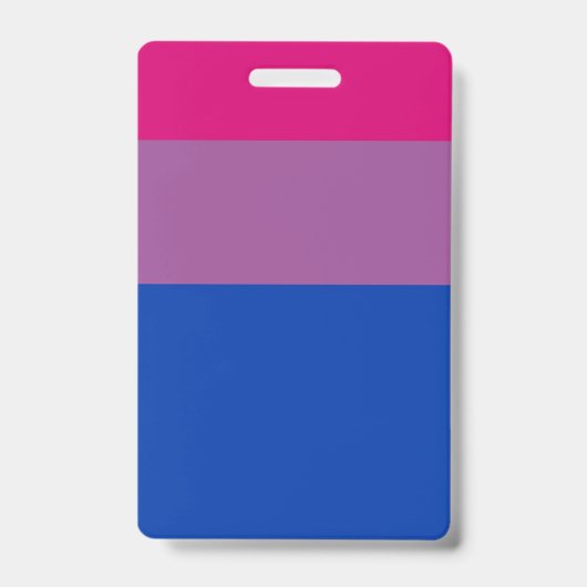 Badge Drapeau Bisexuel (Avant)