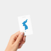 Badge Drapeau coréen d'unification (Manuel / portable)