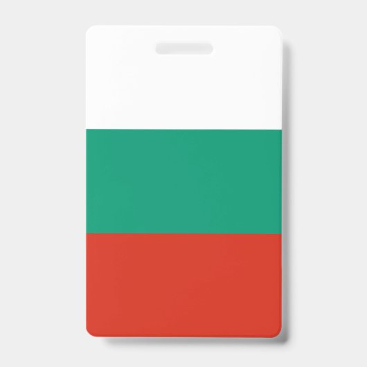 Badge Drapeau de Bulgarie (Avant)