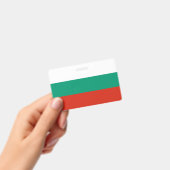 Badge Drapeau de Bulgarie (Manuel / portable)
